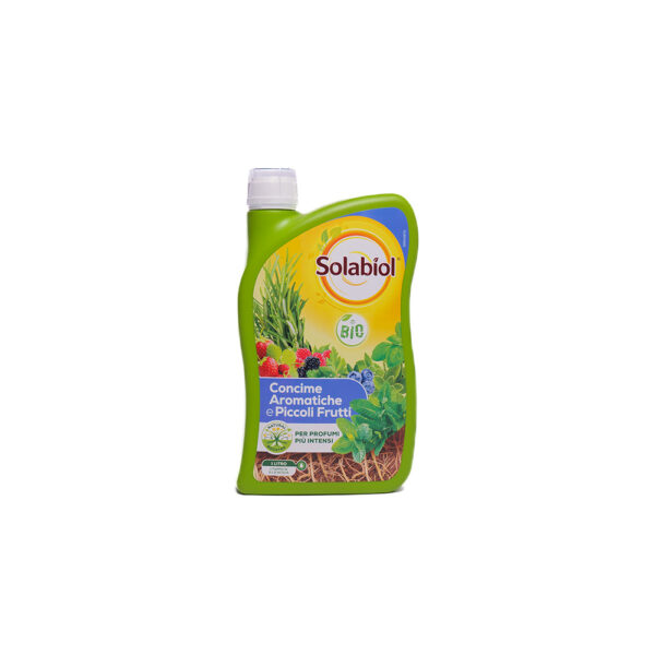 Solabiol Concime Liquido per piante aromatiche e piccoli frutti 1Lt